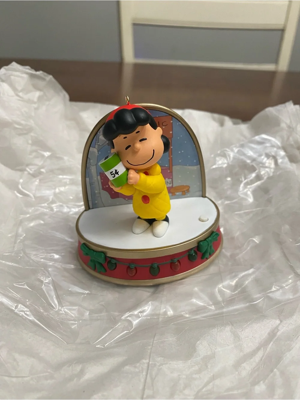 Hallmark Peanuts Lucy Storyteller Ornament 2018
